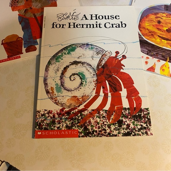 Vintage Eric Carle book & finger puppet lot The very quiet cricket hardcover - Picture 2 of 13